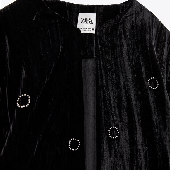 ZARA EMBROIDERED KIMONO COAT LIMITED EDITION - Picture 7 of 7